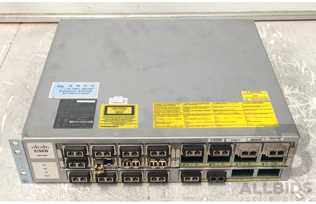 Cisco Catalyst (WS-C4900M) 4900M Network Appliance