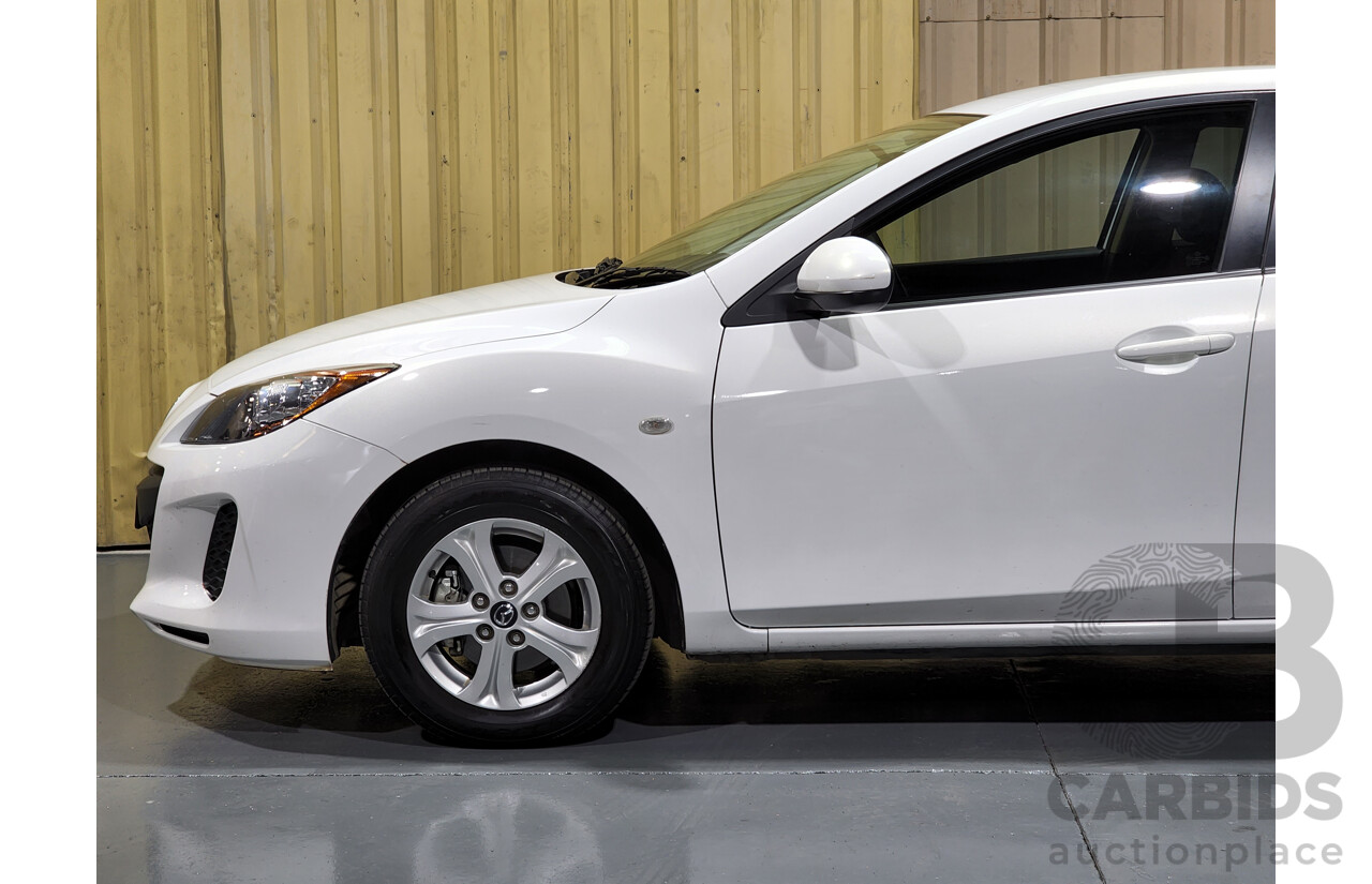 7/2013 Mazda 3 NEO BL MY13 5d Hatchback Pearl White 2.0L