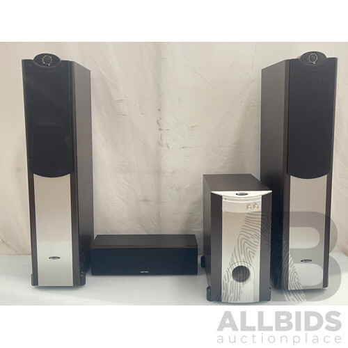 DB Dynamics 4 Piece Speaker System