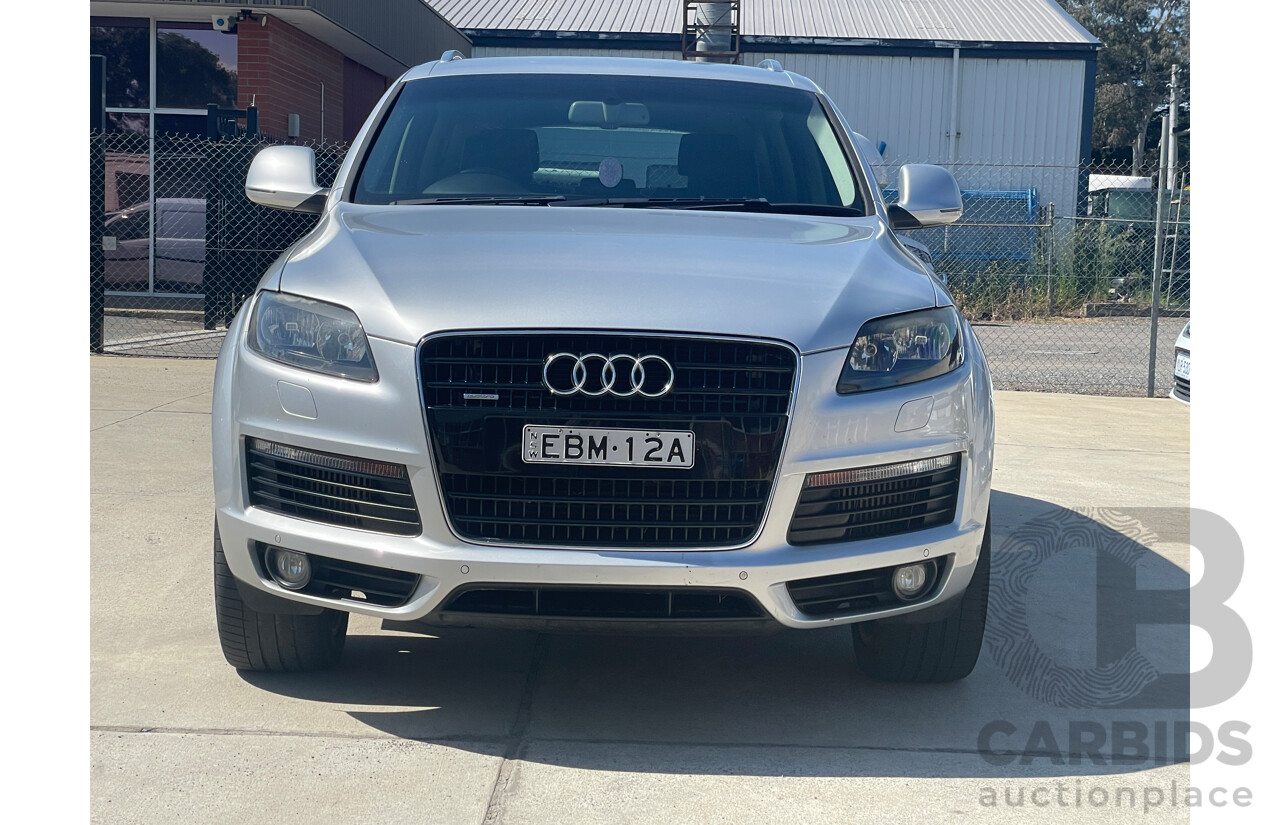 5/2007 Audi Q7 3.0 TDI Quattro MY07 UPGRADE 4d Wagon Silver 3.0L