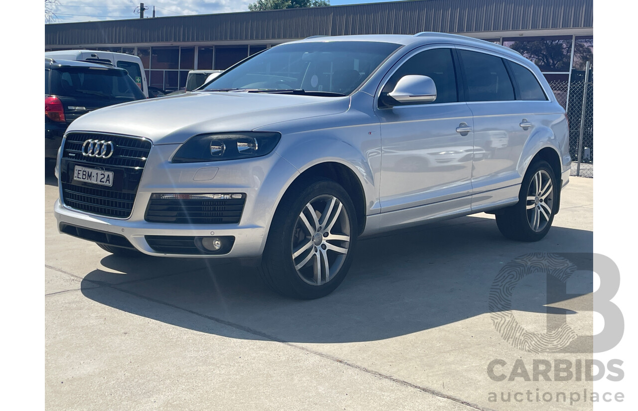 5/2007 Audi Q7 3.0 TDI Quattro MY07 UPGRADE 4d Wagon Silver 3.0L