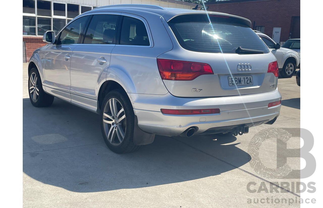 5/2007 Audi Q7 3.0 TDI Quattro MY07 UPGRADE 4d Wagon Silver 3.0L