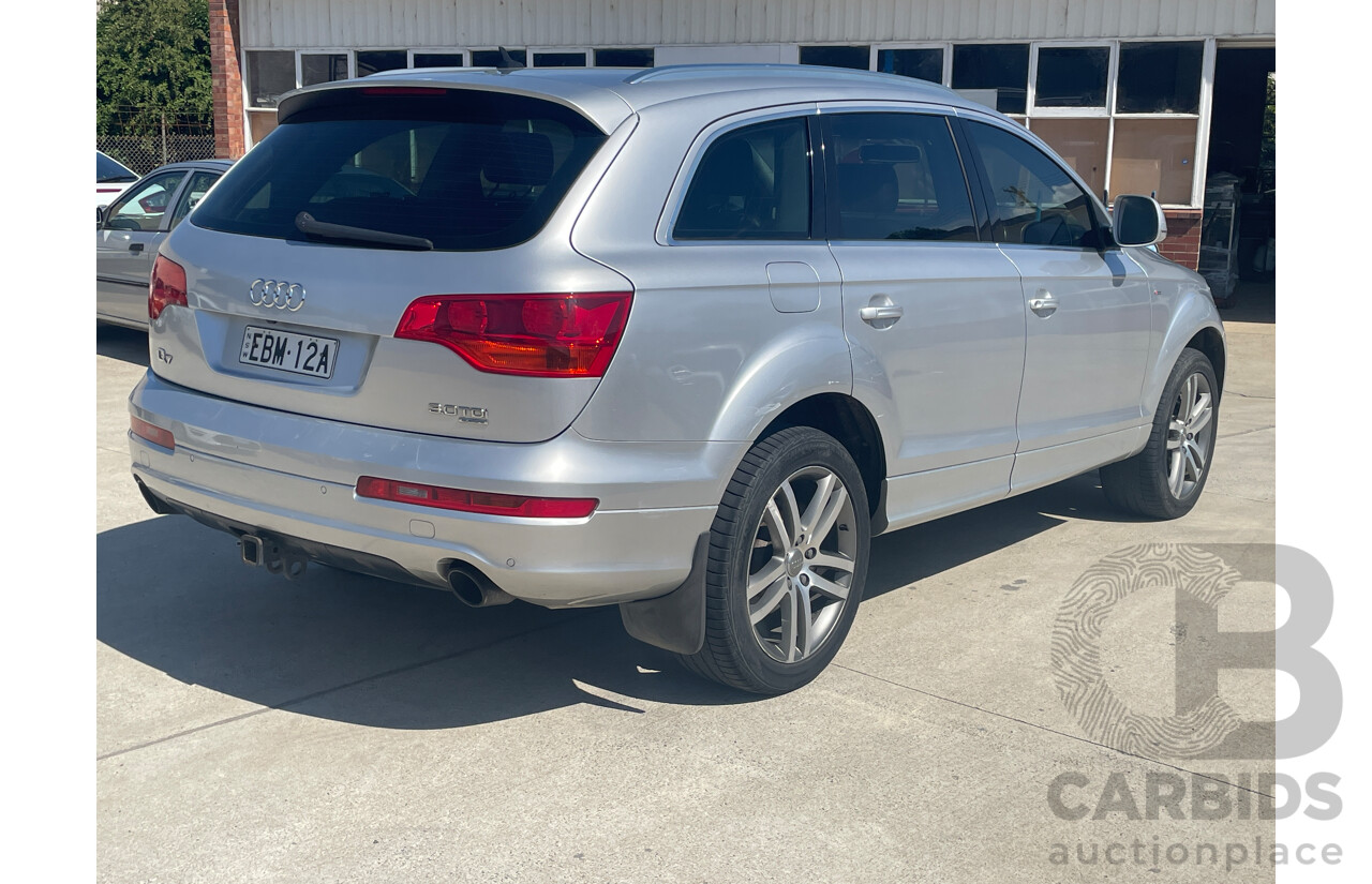 5/2007 Audi Q7 3.0 TDI Quattro MY07 UPGRADE 4d Wagon Silver 3.0L