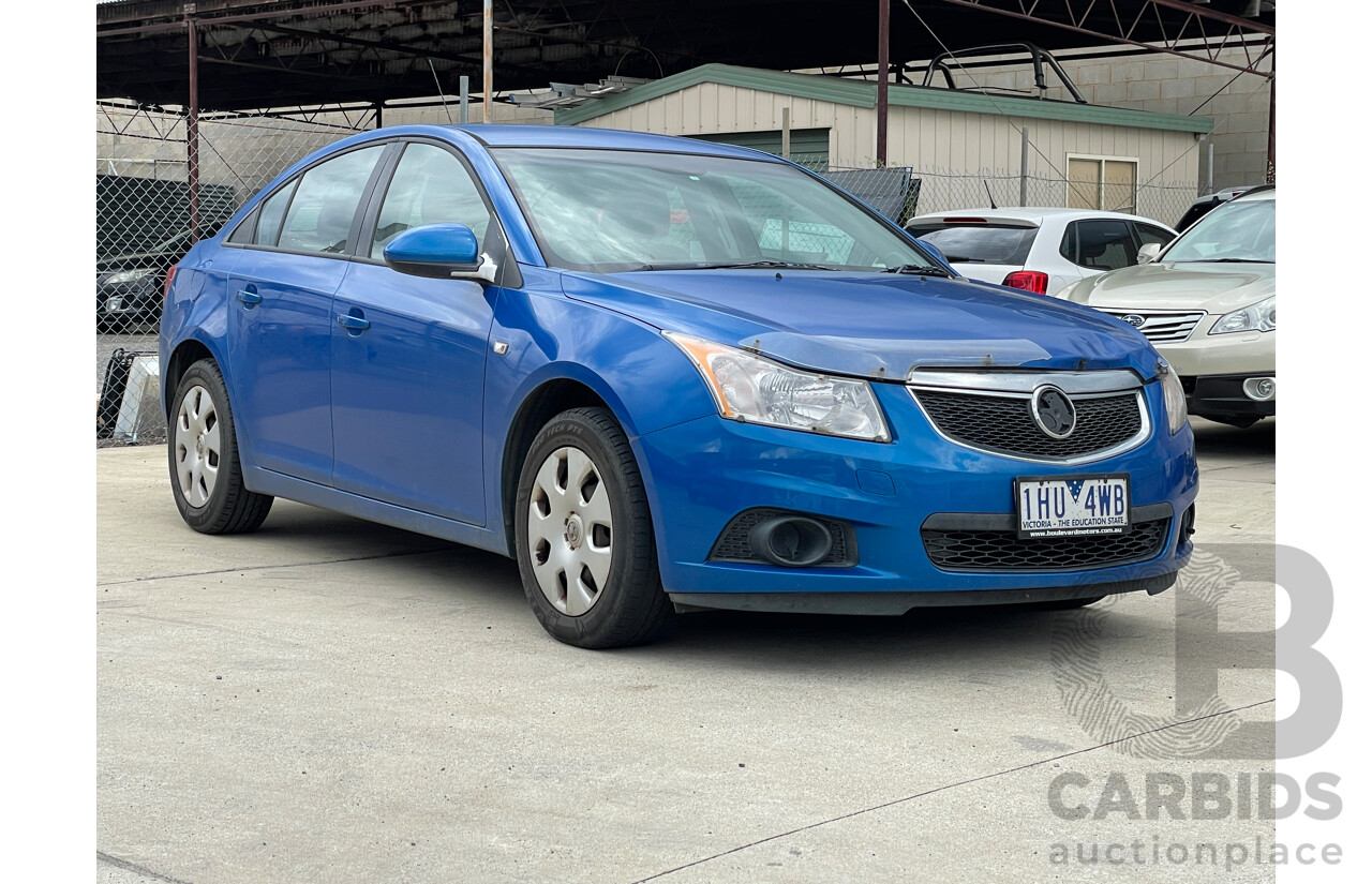 4/2011 Holden Cruze CD JG 4d Sedan Blue 1.8L