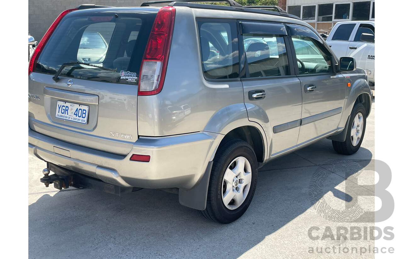 12/2002 Nissan X-Trail ST (4x4) T30 4d Wagon Beige 2.5L