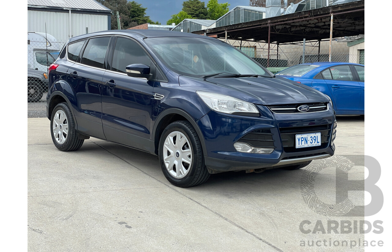 4/2013 Ford Kuga Ambiente (awd) TF 4d Wagon Blue 1.6L