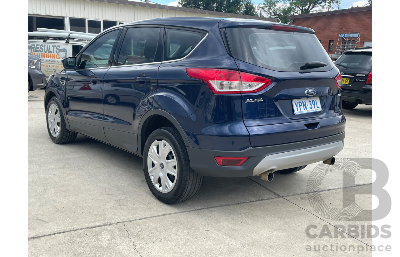 4/2013 Ford Kuga Ambiente (awd) TF 4d Wagon Blue 1.6L