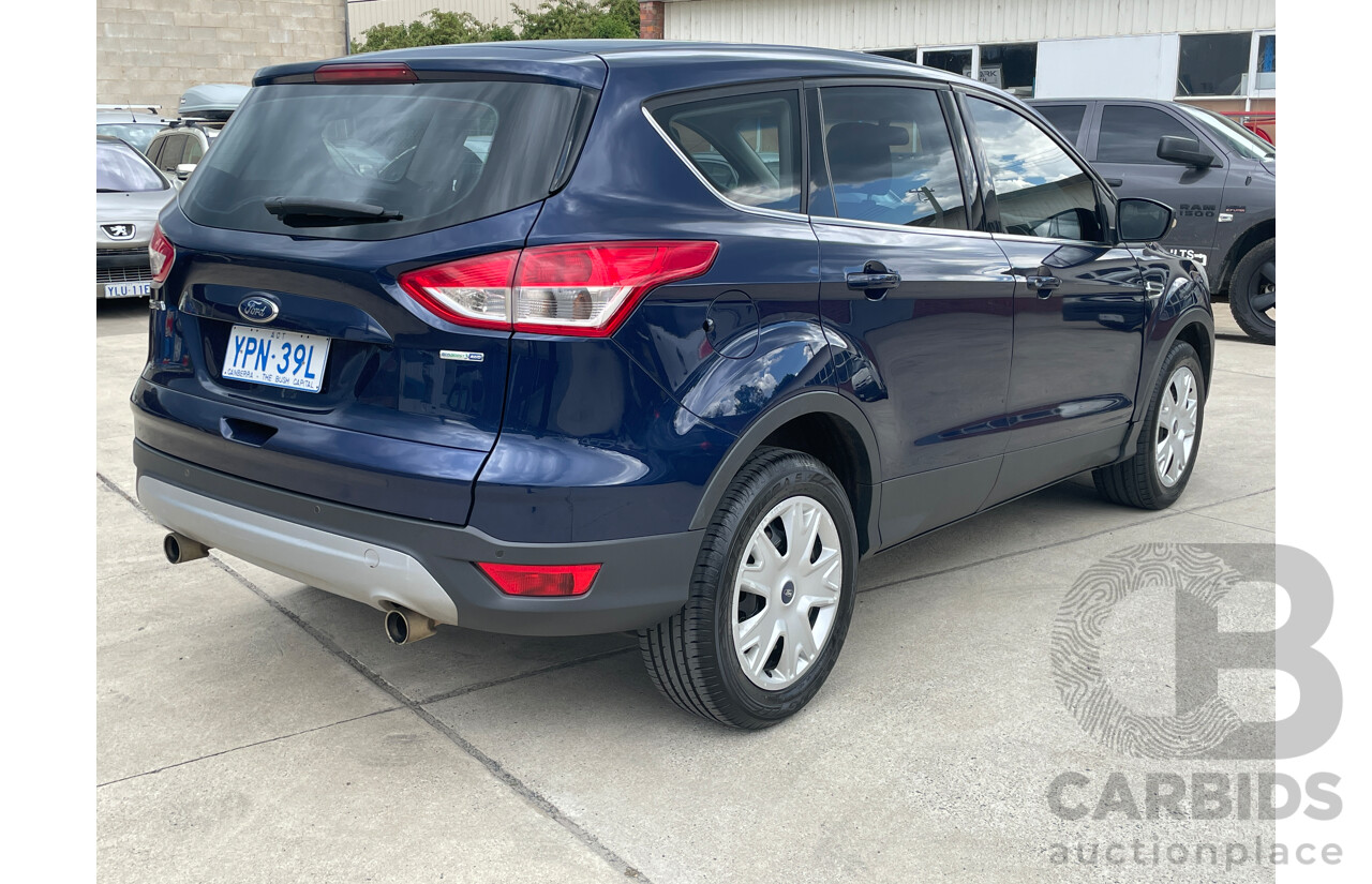 4/2013 Ford Kuga Ambiente (awd) TF 4d Wagon Blue 1.6L