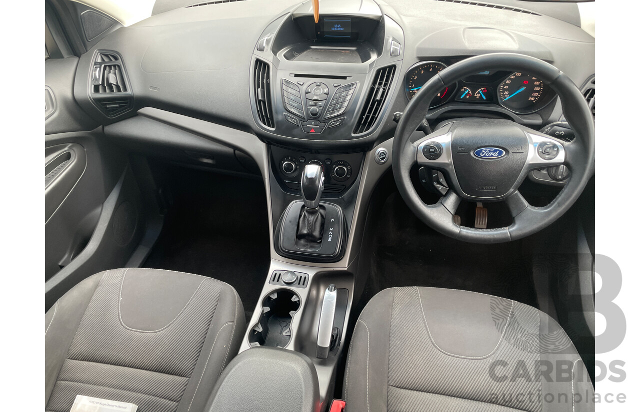 4/2013 Ford Kuga Ambiente (awd) TF 4d Wagon Blue 1.6L