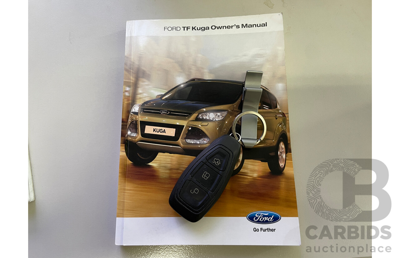4/2013 Ford Kuga Ambiente (awd) TF 4d Wagon Blue 1.6L
