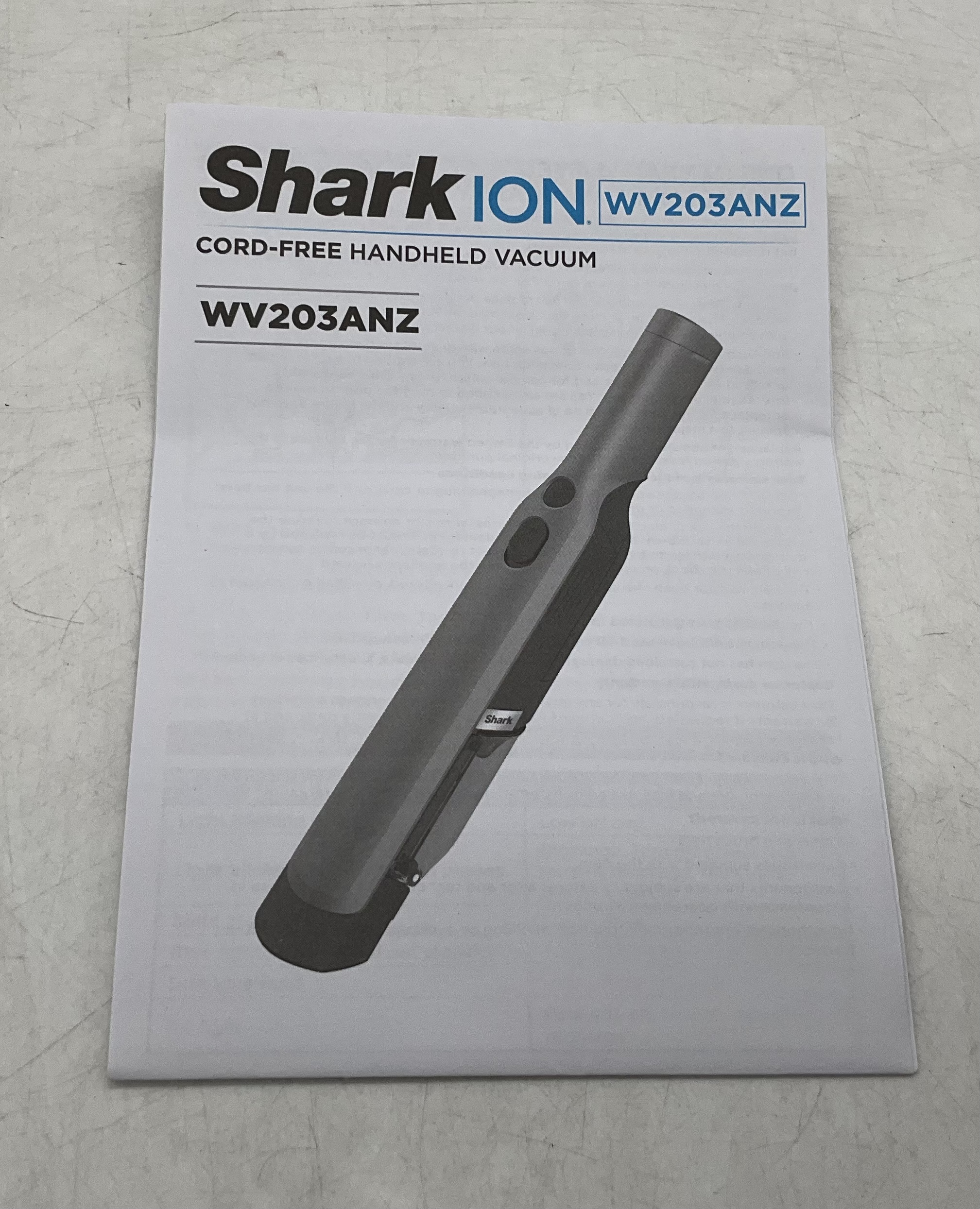 shark ion wv203anz