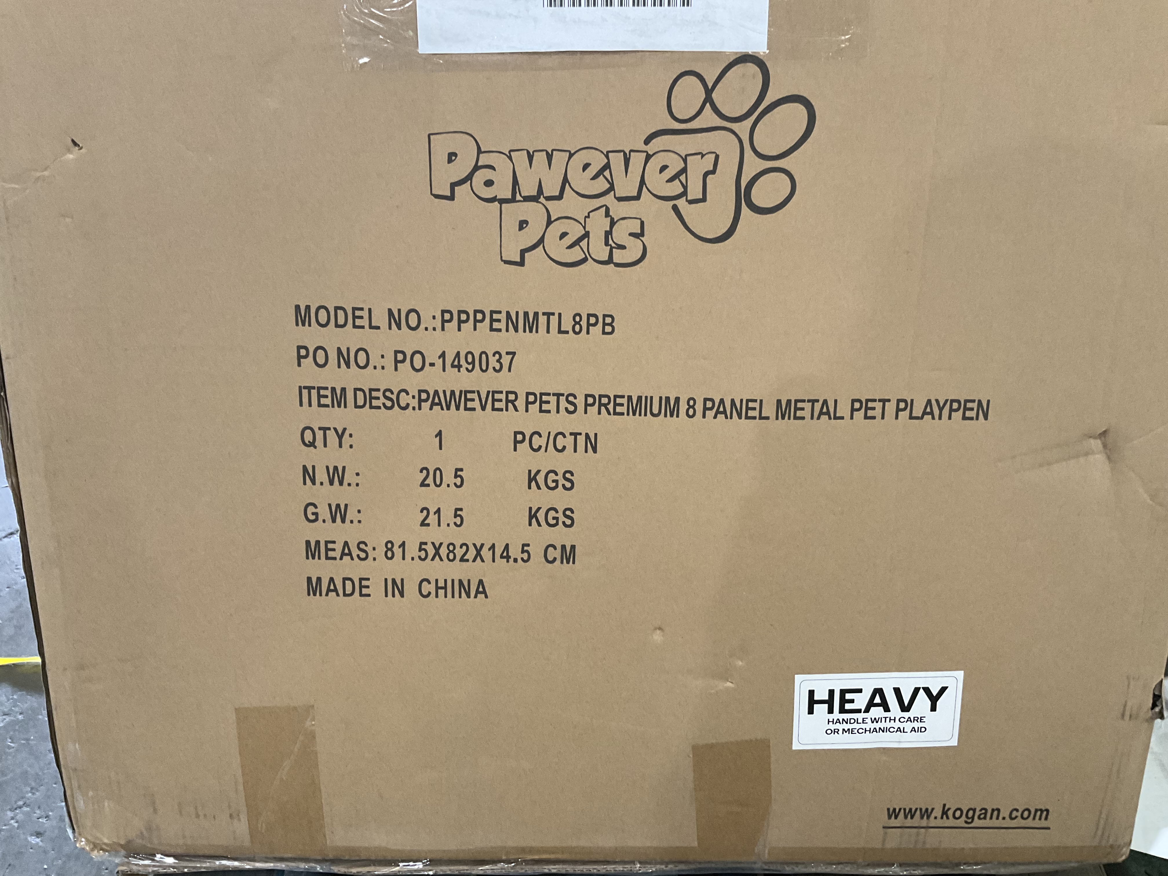 Pawever pets outlet playpen