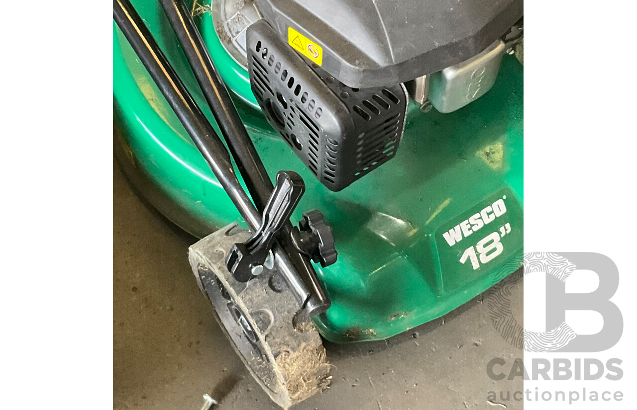 Gardenline essentials hotsell lawn mower 141cc