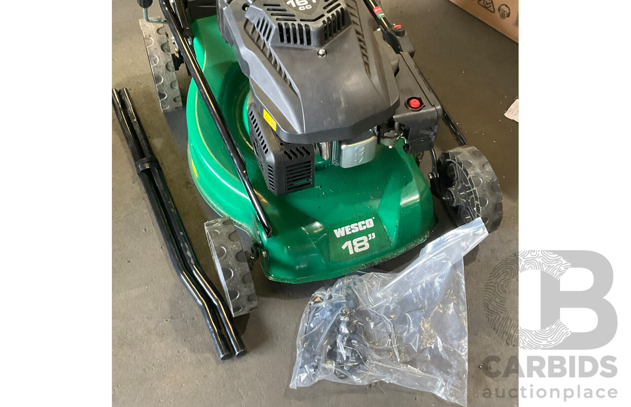 Gardenline 161cc best sale lawn mower