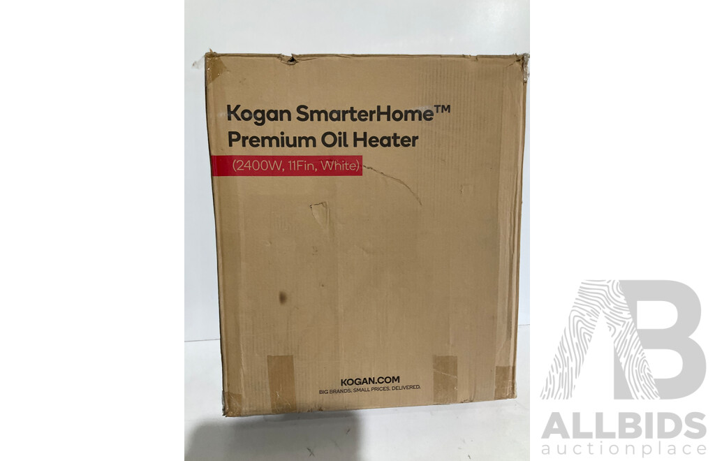 KOGAN Premium 2.4kW 11 Fin Oil Column Heater - Estimated ORP $159.99