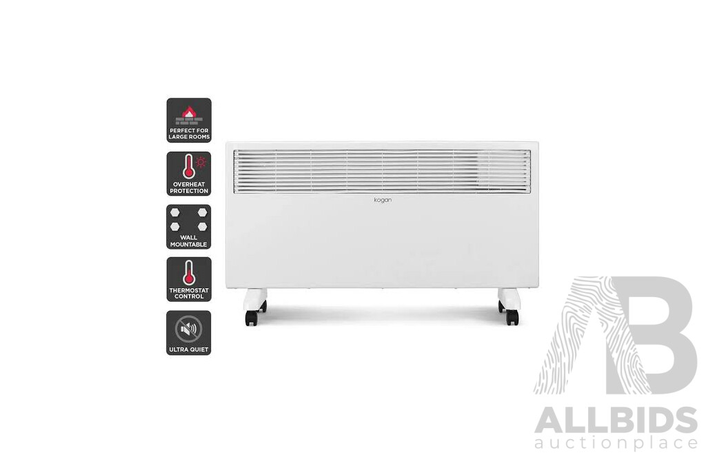 KOGAN Portable Electric Panel Heater 2kW - ORP $199.99