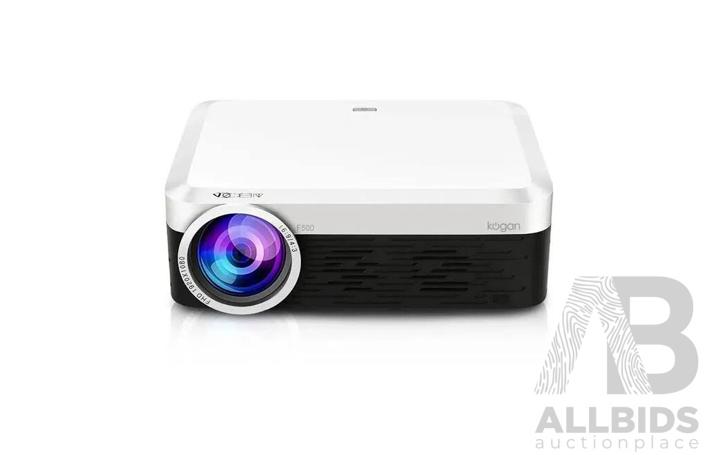 KOGAN 3800 Lumens Full HD Projector (F500) - ORP $149.00