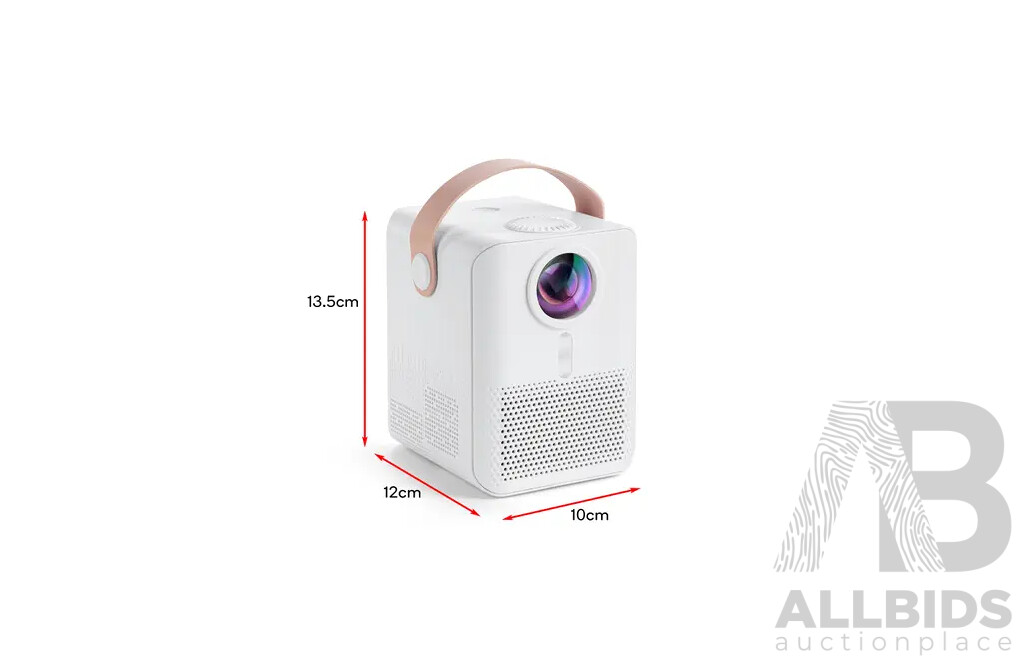 KOGAN HD Wifi Mini Projector M500 3000 Lumens, Anti Theft Backpack Bag - Lot of 2  - Estimated ORP $199