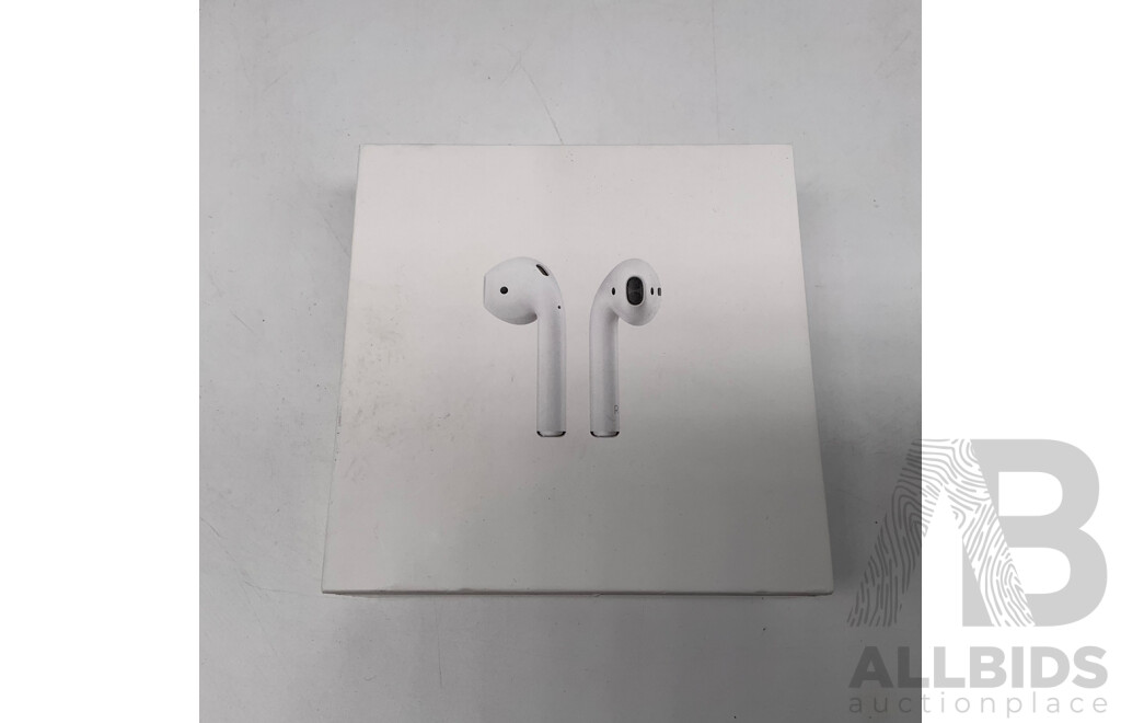 APPLE (MV7N2ZA/A) AirPods With Charging Case [2nd Gen]- ORP  $189
