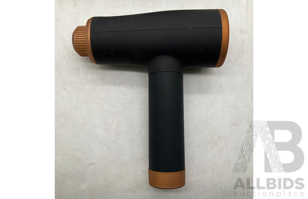 VISTARA Hyper Impact Pro 9 Speeds 5 Heads Digital Powerful Massage Gun - ORP $199.95