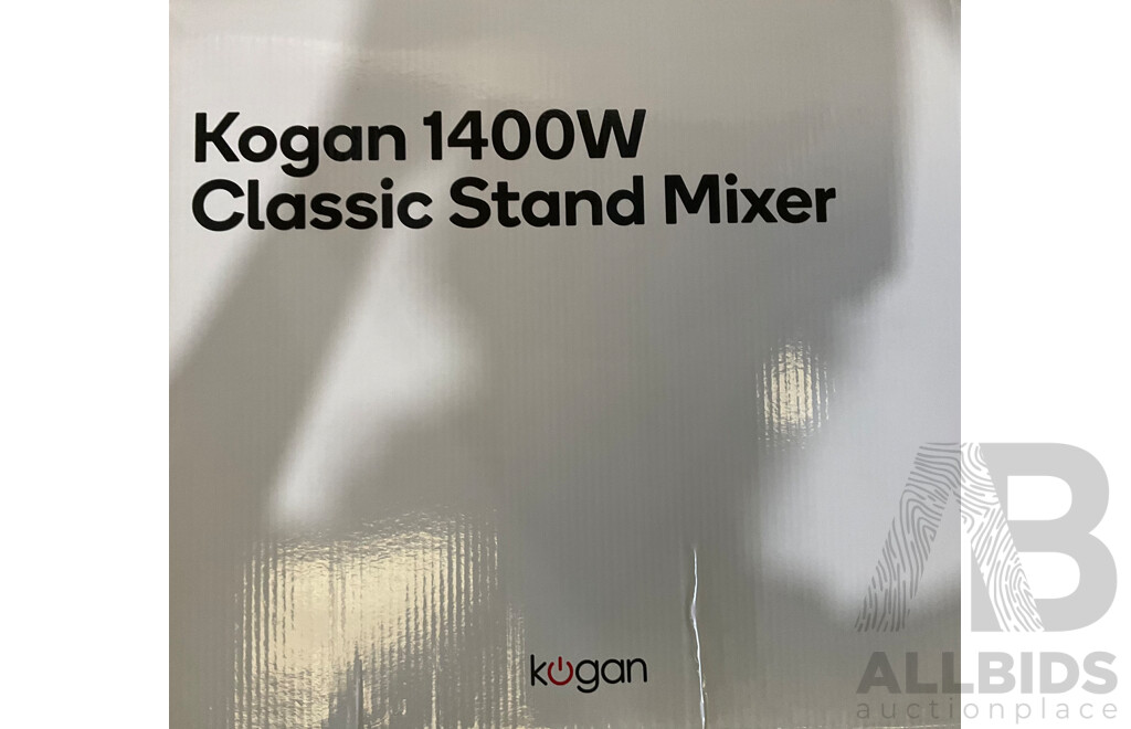 KOGAN 1400W Classics Stand Mixer Lot 1444490 ALLBIDS