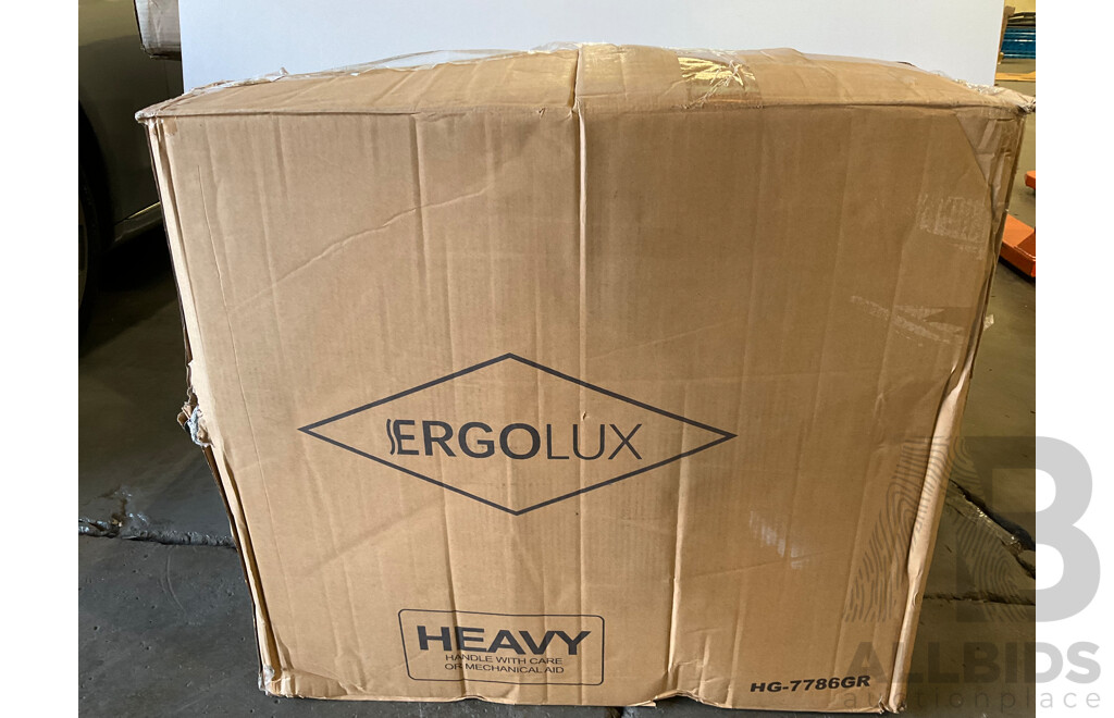 ERGOLUX Brooklyn Office Chir - Light Grey - Estimated ORP $149.99