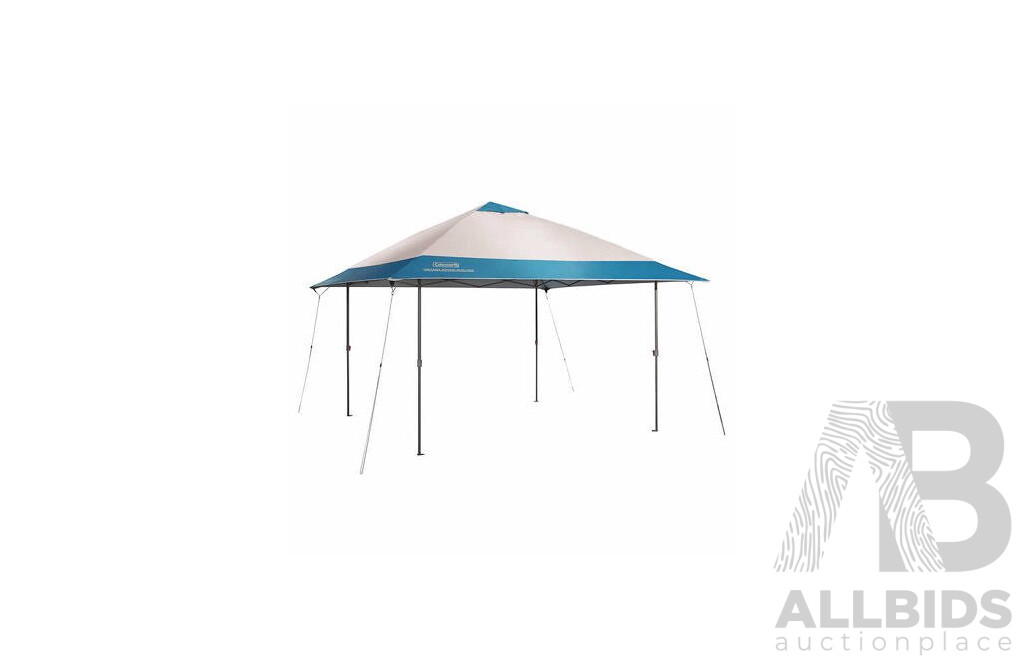 COLEMAN Eaved Shelter Auvent GAzebo 4.0m X 4.0m X 2.9m - Total ORP $279.99