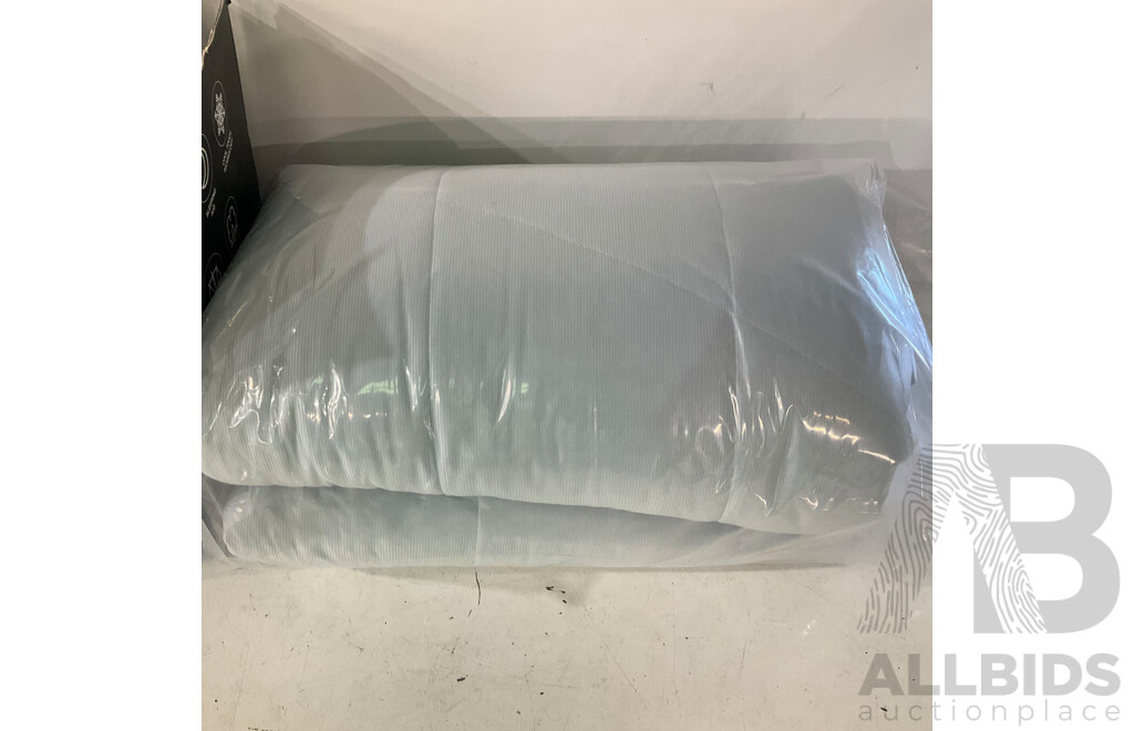 ARDOR Cooling Weighted Blanket & KOGAN Fully Fitted Electric Blanket (King) - Lot of 2 - Estimated Total ORP $320.00