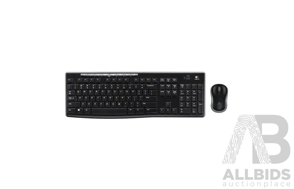 LOGITECH MK270R Wireless Keyboard and Mouse, KOGAN Full HD  1080P Webcam, KOGAN Power Bank and FOXTEL NOW - Lot of 4 - Estimated ORP $199