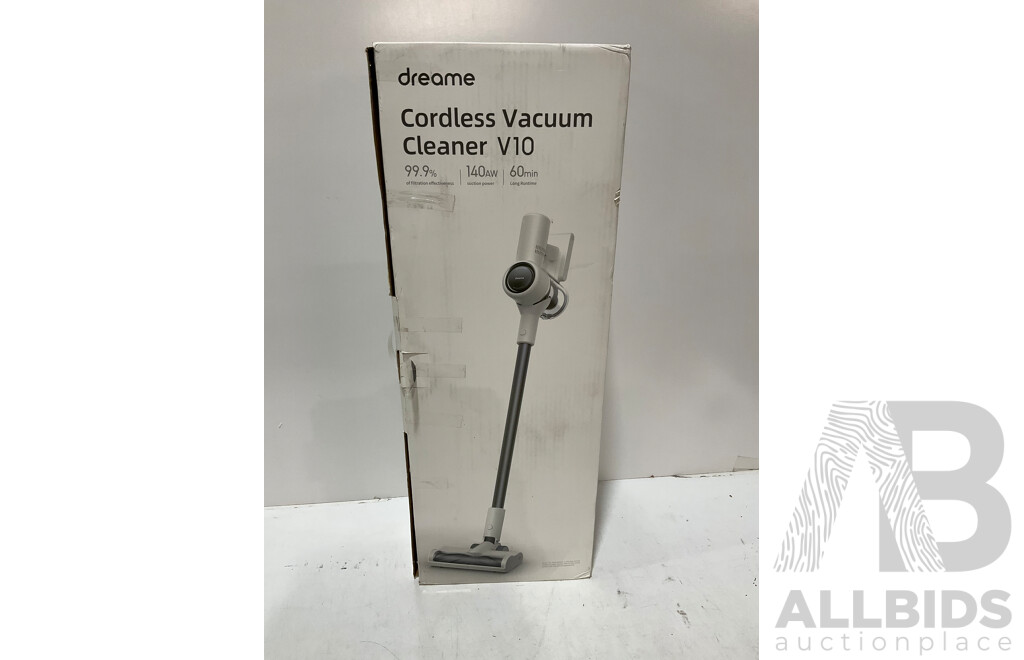 DREAME V10 Cordless Stick Vacuum Cleaner - Estimated ORP $379.99