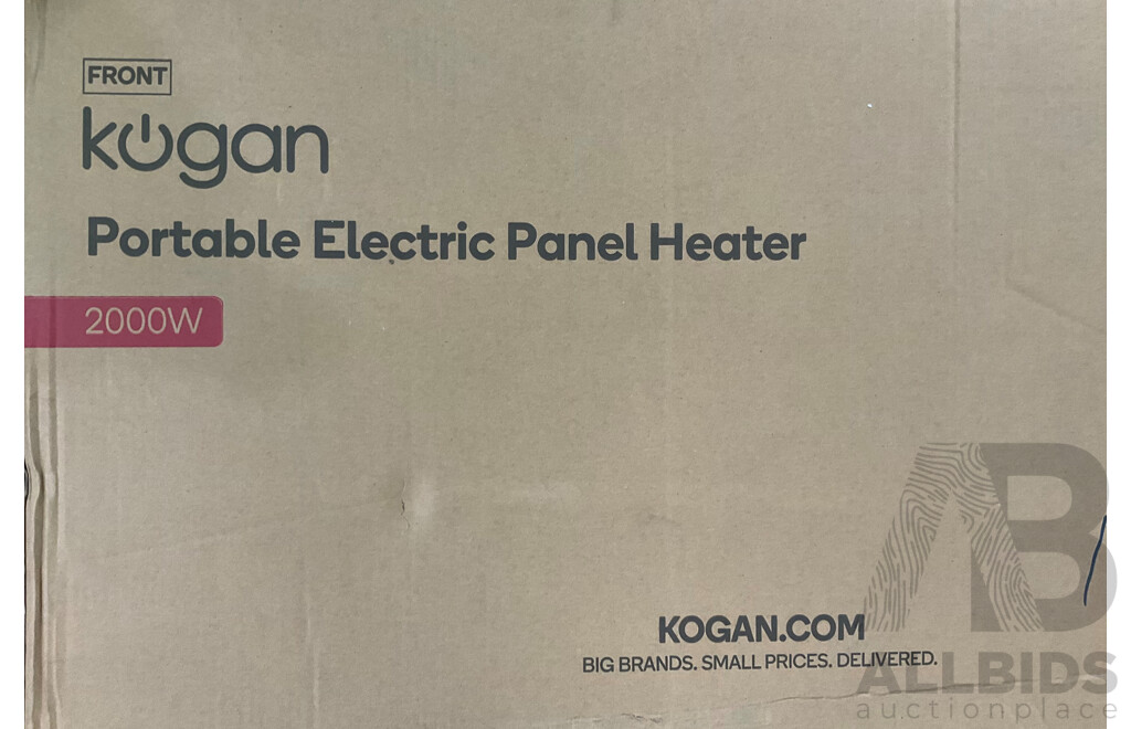 KOGAN Portable Electric Panel Heater 2kW - ORP $199.99