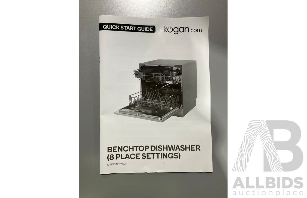 KOGAN Benchtop Dishwasher (8 Place Settings) - ORP $599.00