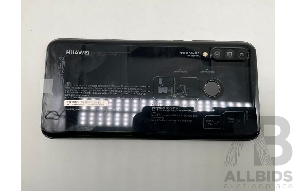 HUAWEI (MAR -LX2)  P30 Lite Midnight Black 128gb