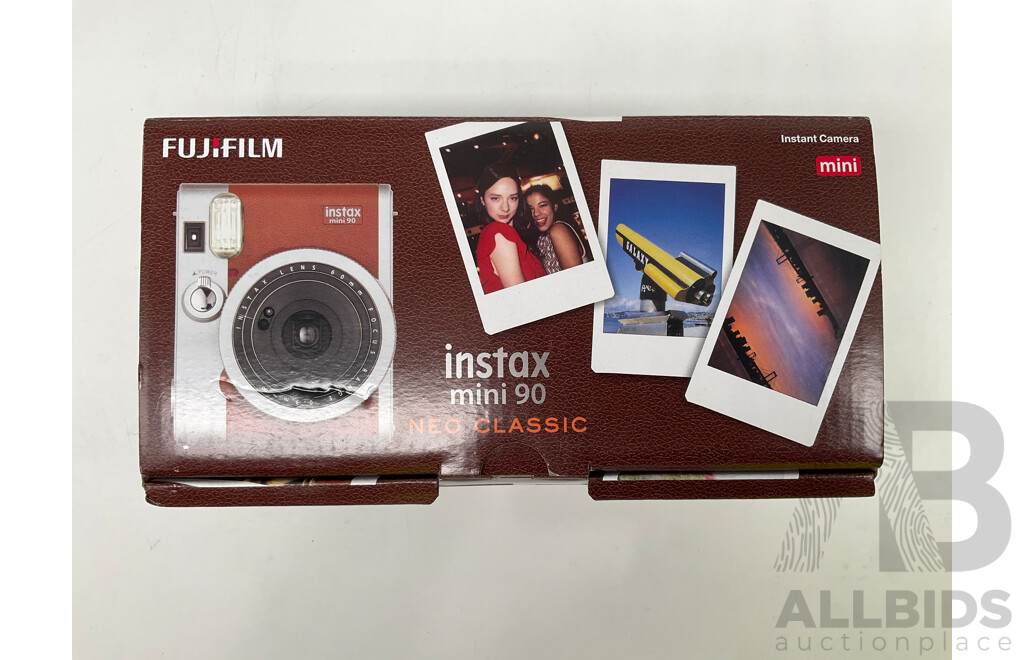 Fujifilm Instax Mini 90 Neo Classic Camera - ORP  $219.99
