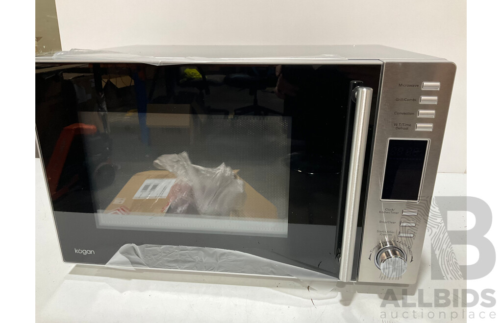 KOGAN 28L Microwave Oven With Convection Stainless Steel - Estimated ORP $149.99