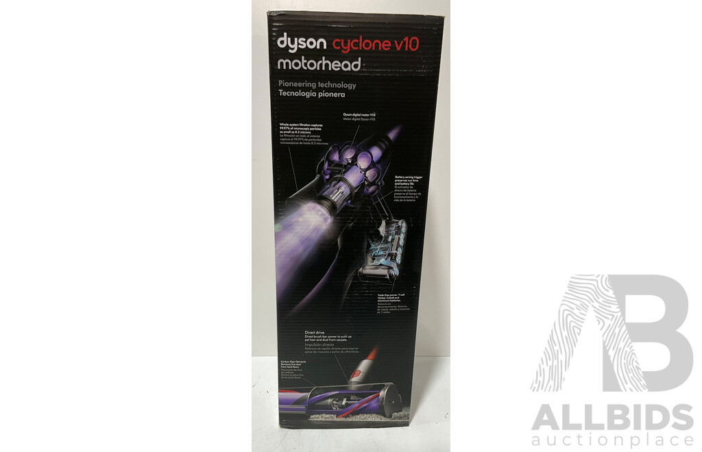 DYSON Cyclone V10 Motorhead Cordless Handheld Vacuum Cleaner - ORP $889