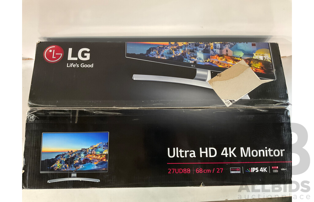 LG (27UD88) 27'' UHD 4K IPS Monitor - ORP $529.00