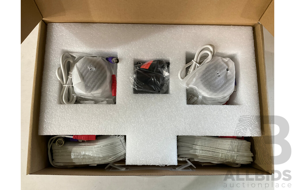 SWANN (SWDVK-849804B2D) 5MP 8 Channels HD Security System With 2TB HDD and 6 Cameras - ORP $599.00