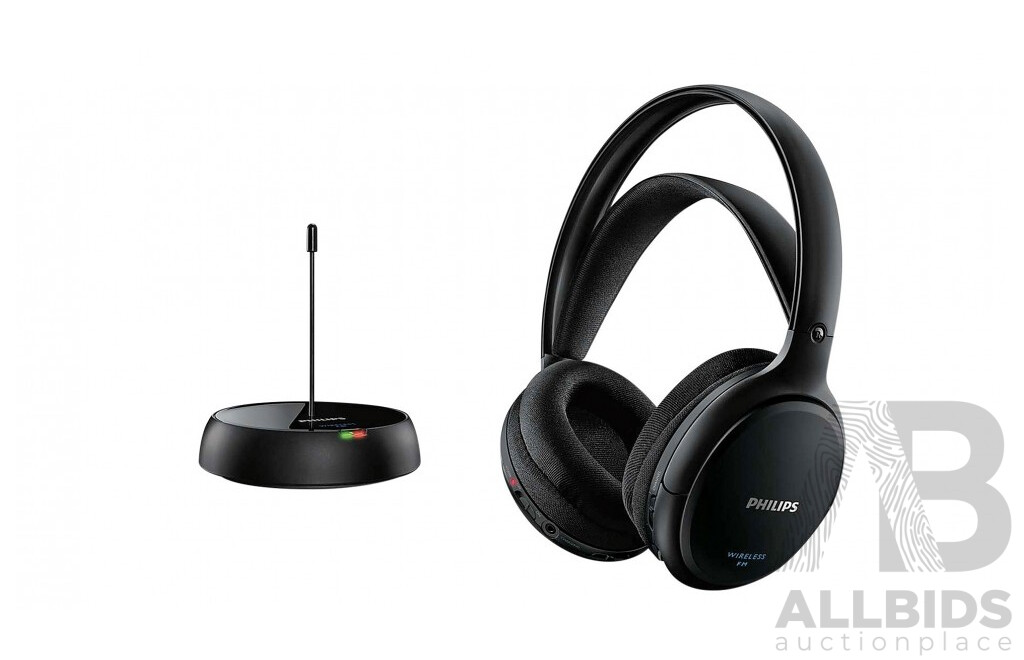 PHILIPS SHC5200 Gully Rechargeable Wireless Headphones - Estimated ORP $149.90