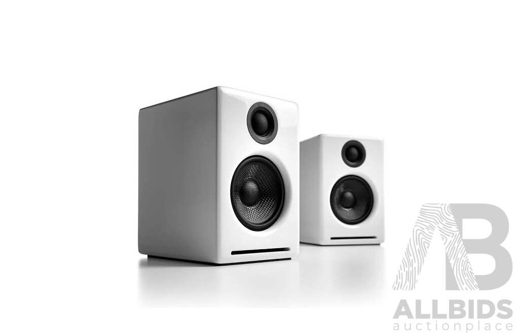 AUDIOENGINE A2+ Wireless Computer Speakers White - ORP $379.00