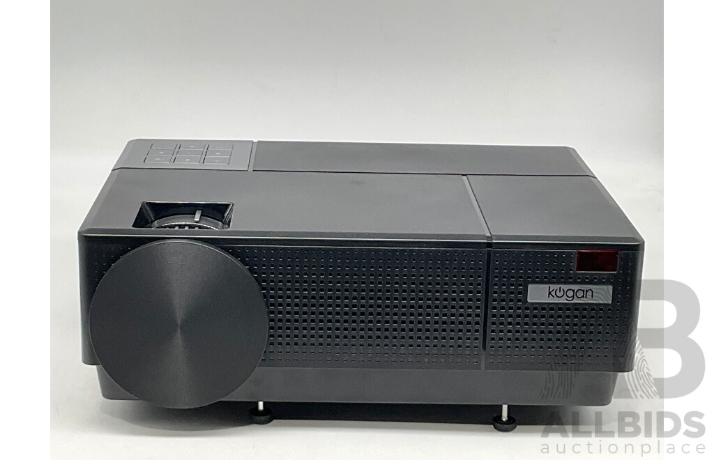 Kogan (KAF600PRXA) 4000 Lumens Full HD Projector - ORP $449.99