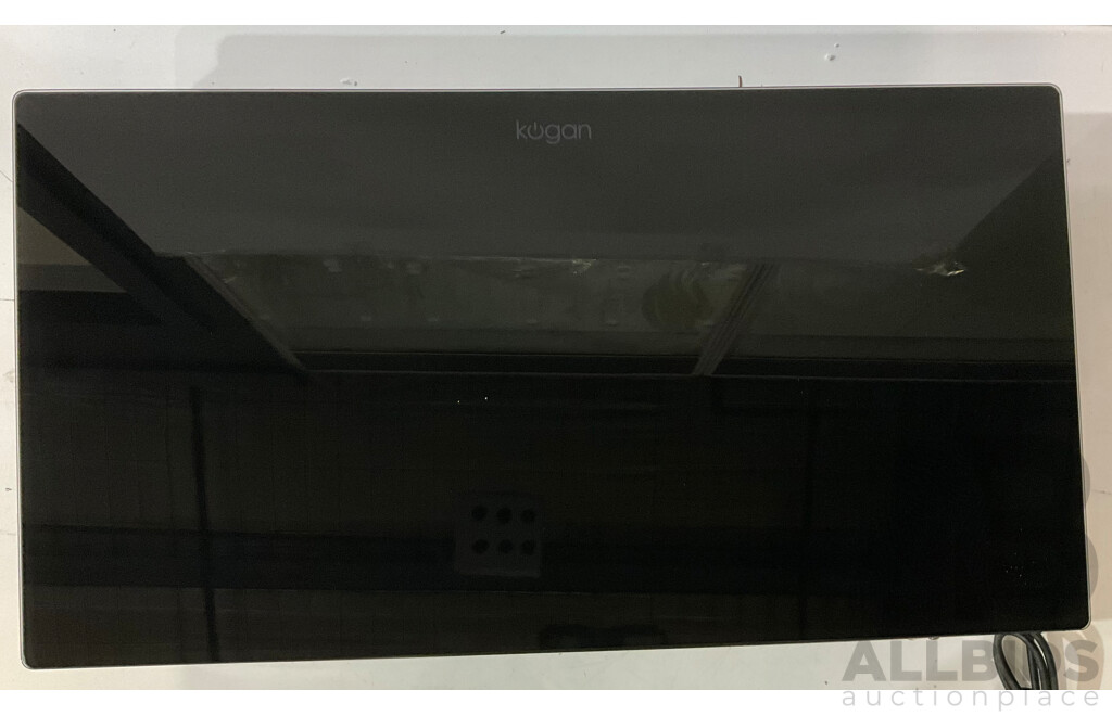 KOGAN SmarterHome 2400W Glass Panel Heater (Black) - ORP $179.00