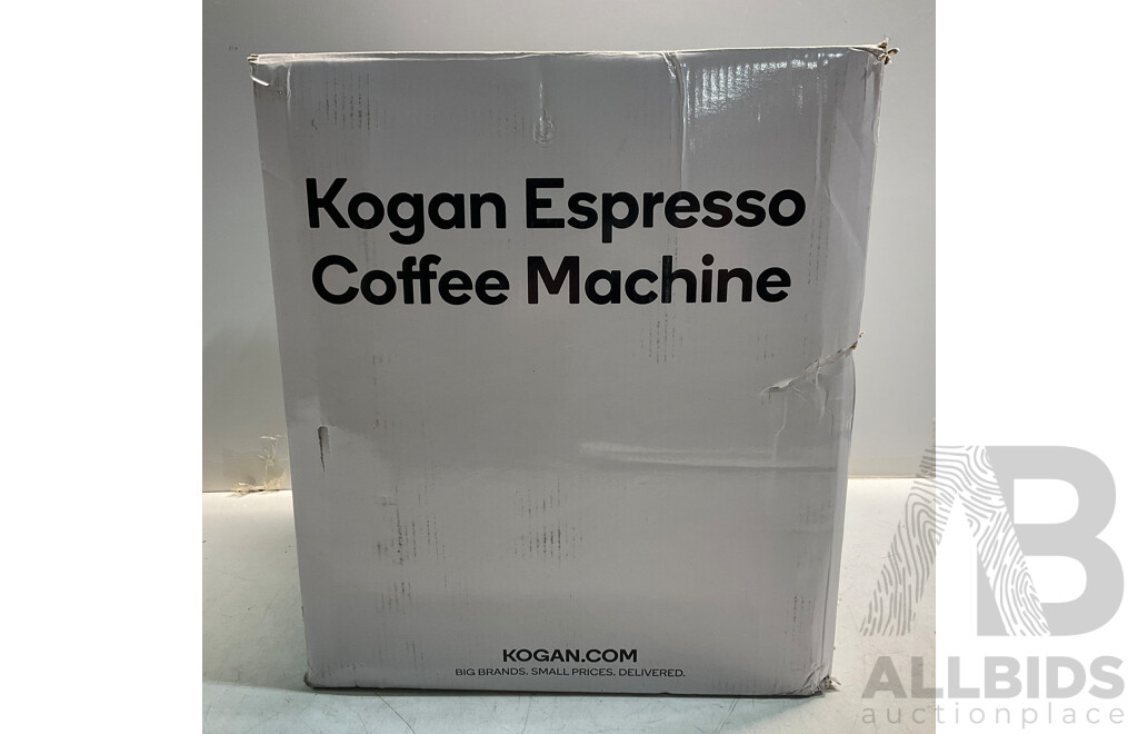 KOGAN (KAESSPCOFFA) Espresso Manual Coffee Machine - ORP $149.99