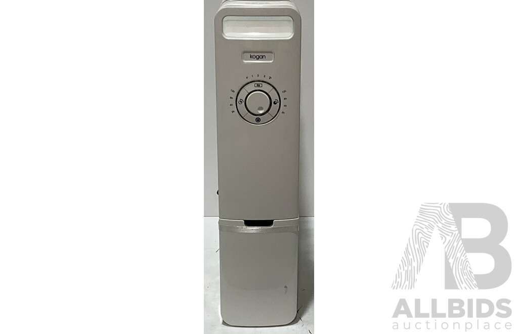 KOGAN (KAOLHT11WFA) Smarterhome Premium Oil Heater 2400w (11 Fin, White)- Lot of 6 - ORP $959.94