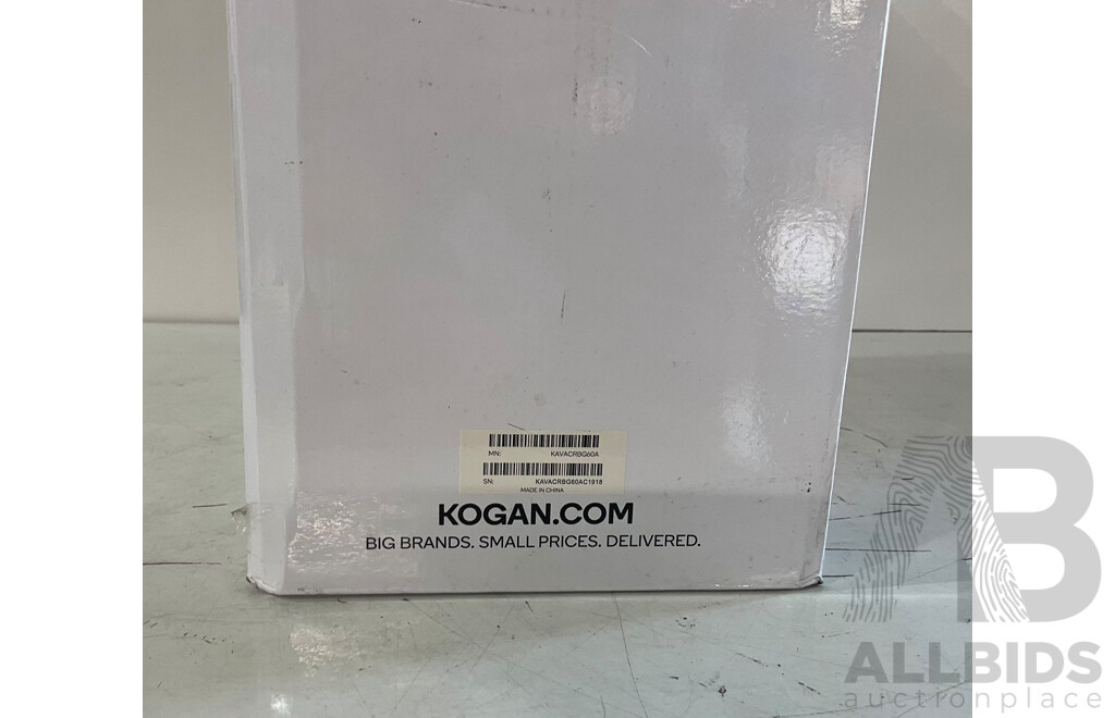 KOGAN (KAVACRBG60A) SmarterHome G60 Robot Vacuum Cleaner With Mopping Function - Estimated ORP $299.99