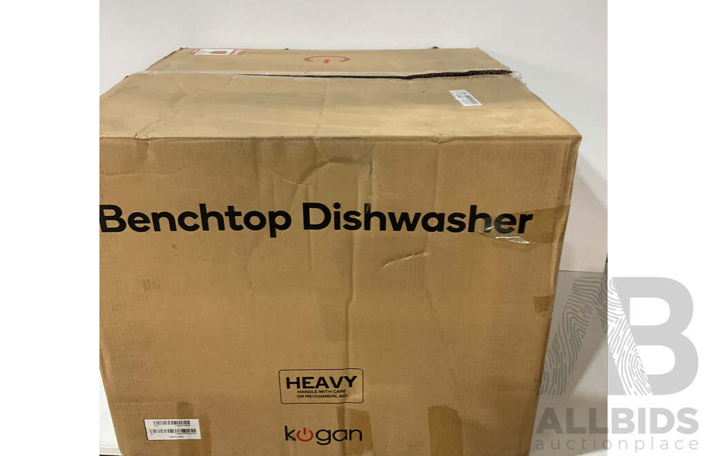 KOGAN (KABNCHTPDWA) Benchtop Dishwasher - Estimated ORP $499.99