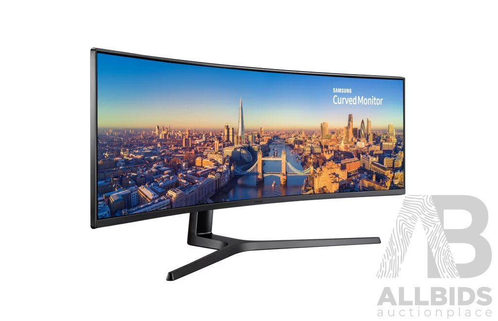 SAMSUNG (C43J890DKE) 43 Inch  32:10 Super Ultra-Wide Curved Monitor