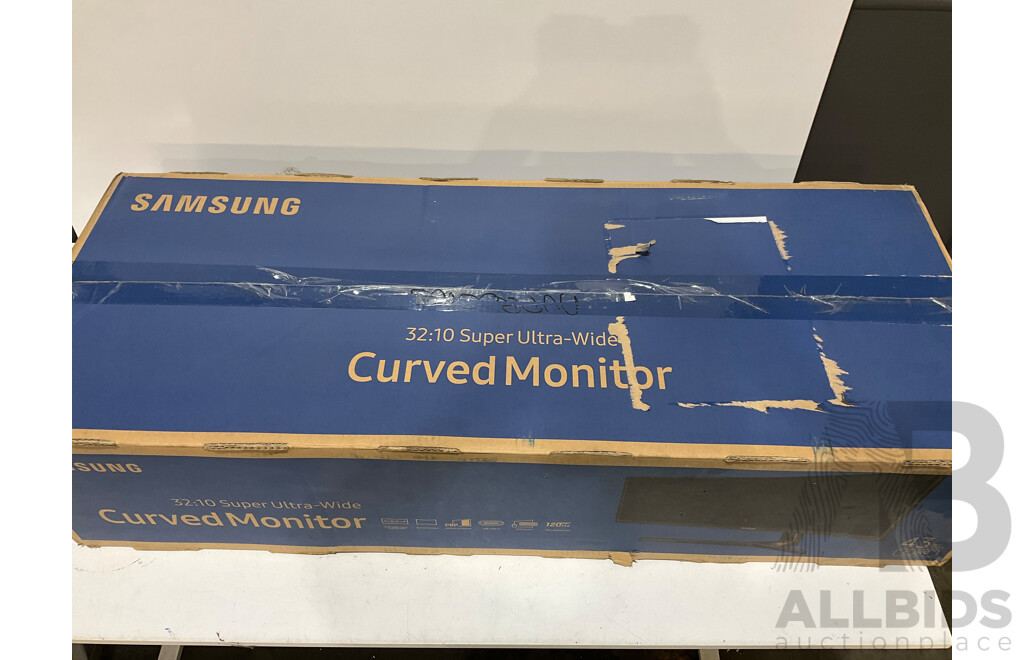 SAMSUNG (C43J890DKE) 43 Inch  32:10 Super Ultra-Wide Curved Monitor