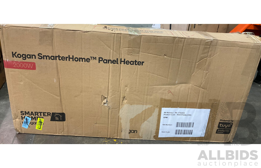 KOGAN (KAHTP20LKWA) SmarterHome Panel Heater 2000W - ORP $149.99