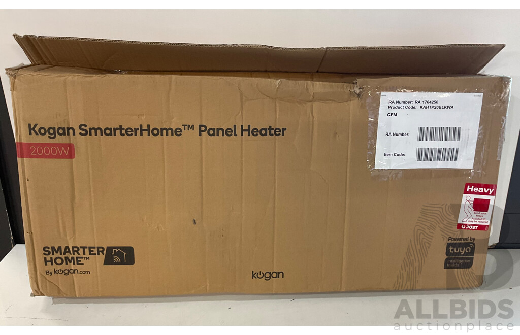 KOGAN (KAHTP20LKWA) SmarterHome Panel Heater 2000W - ORP $149.99